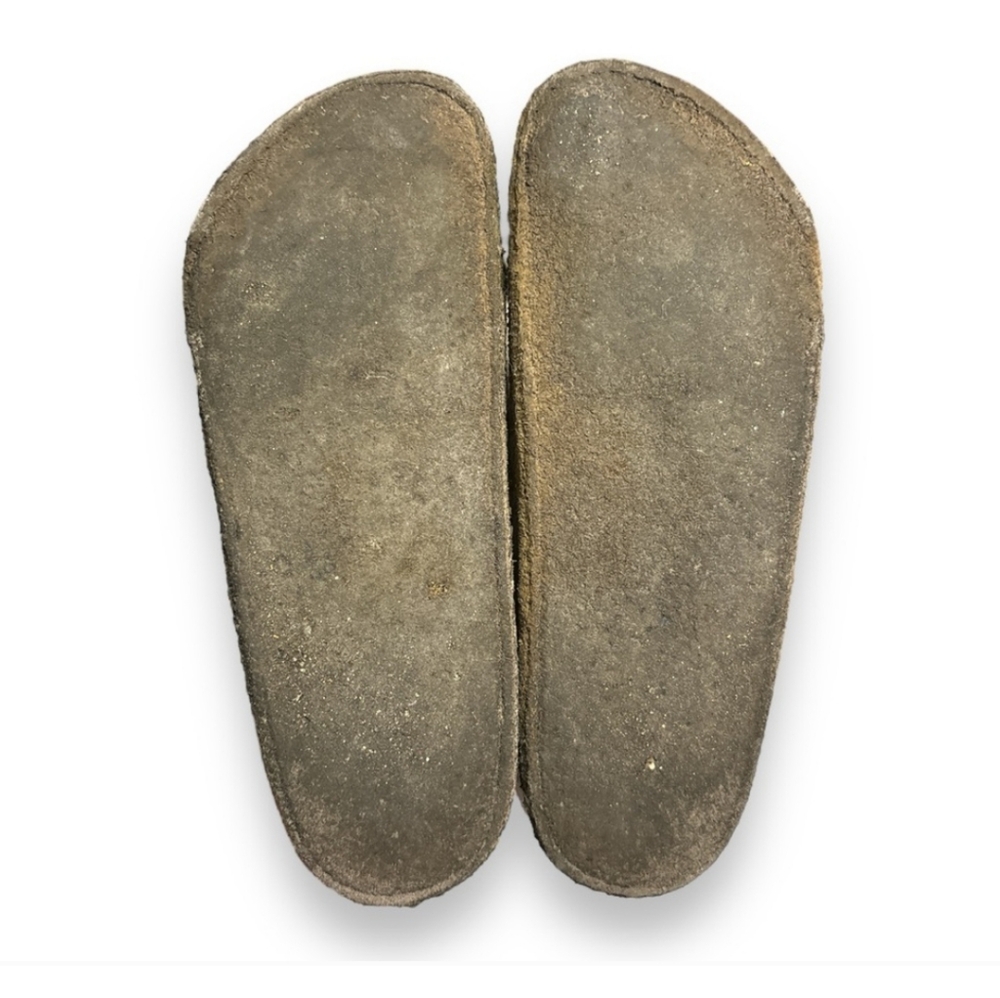 BIRKENSTOCK Zermatt Wool Felt & Shearling Mule Clog Slipper Light Rose - Picture 5 of 10
